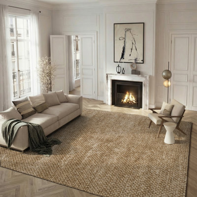 Tapis taupe Delane