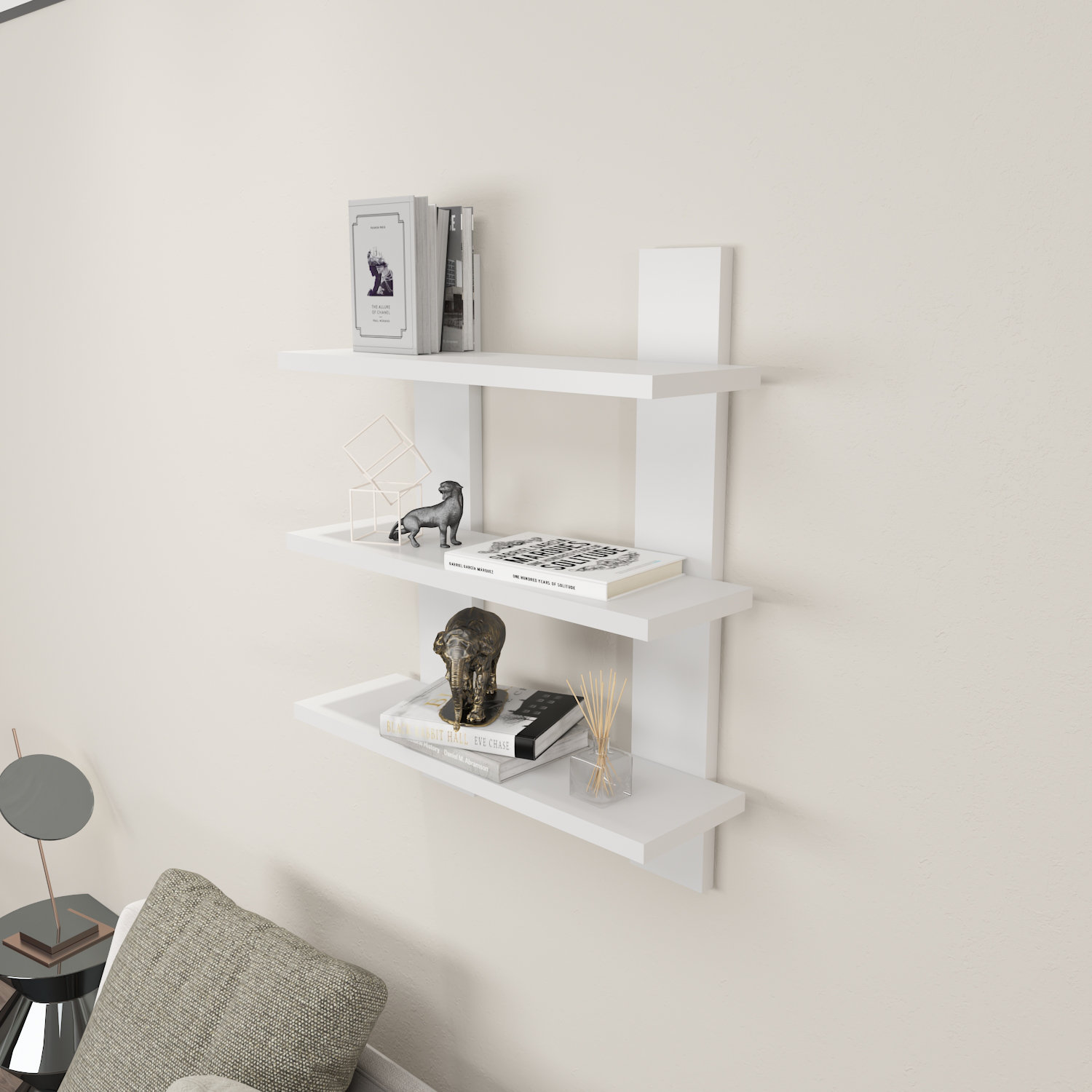 Millwood Pines Charisse 3 Piece Floating Shelf | Wayfair