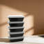 Contenants de préparation de repas réutilisables, paquet de 50, contenants alimentaires sans BPA 38 oz avec couvercles, étanches et hermétiques, allant au micro-ondes, au congélateur et au lave-vaisselle, empilables pour la planification des repas et les mets à emporter