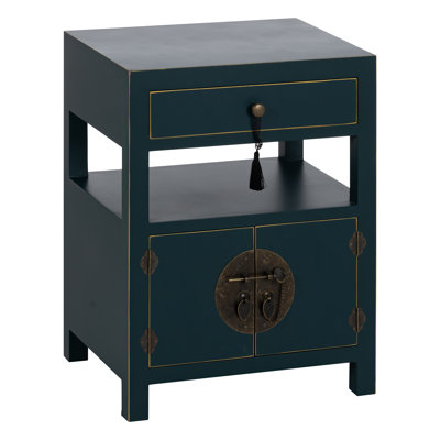 Bobbetta 50cm W Manufactured Wood Bedside Table