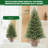 4FT Small Christmas Tree with Lights 2026, Mini Tabletop Tree with Realistic PE Pine Needles, Little Christmas Tree Featuring Multicolor String Lights Pine Xmas, Tabletop Xmas Tree for Desk, Shelf, Room Decoration