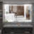Kernie 40‘’x32‘’ Frameless LED 3 Color Lighting Bathroom / Vanity Mirror, Memory Function, Anti-fog