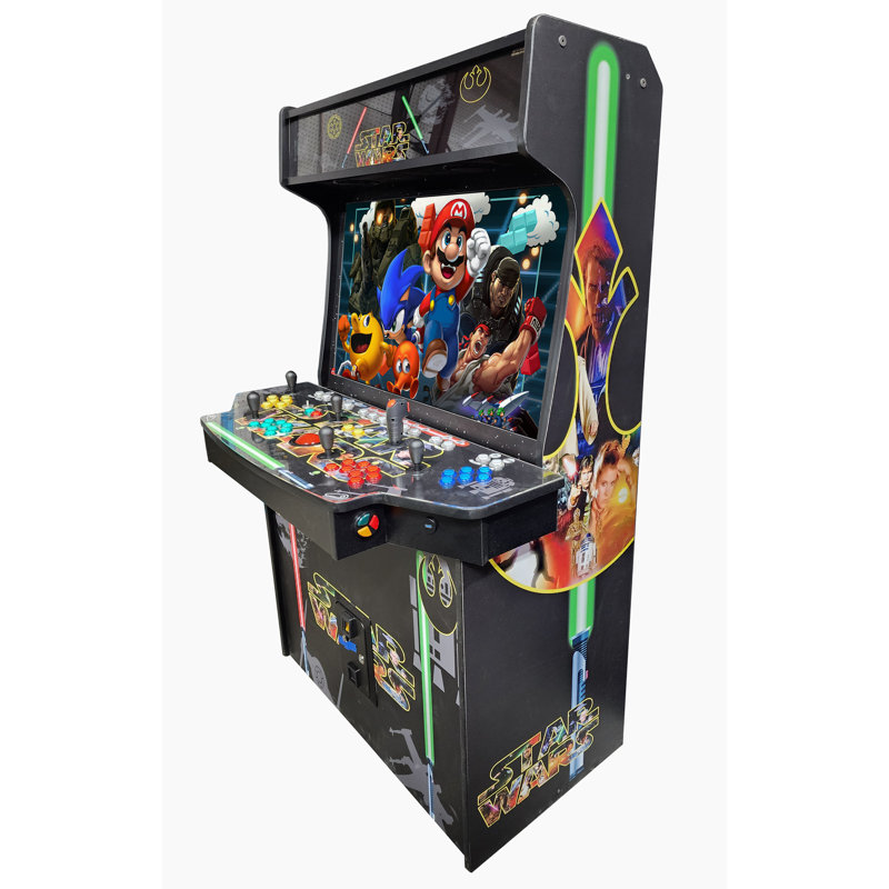 43" 4K Star Wars Light Sabre 4-Player Upright Arcade Game
