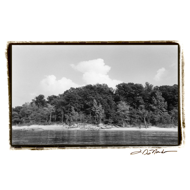 Serene Lake I - Wrapped Canvas Print, 20cm H x 30cm W