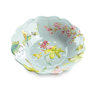 Lecroy 22 oz. Spring Chinoiserie Salad Bowl