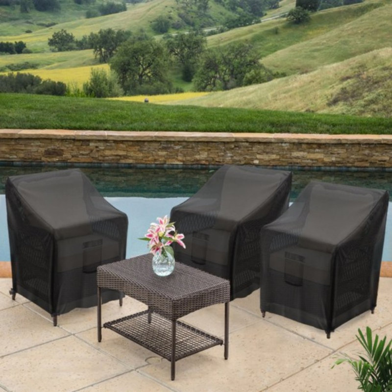 Housse imperméable pour meubles de patio