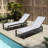 Blevens Outdoor Aluminum Chaise Lounge-253554203
