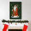 «Little St. Nick II», toile tendue avec châssis de qualité supérieure - prête à être accrochée-1165031841