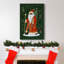 «Little St. Nick II», toile tendue avec châssis de qualité supérieure - prête à être accrochée-1165031903