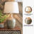 Monico Glass Table Lamp