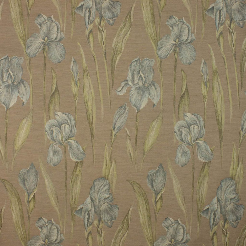 Floral Fabric Fabric, Beige