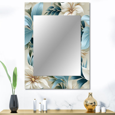 Motif tropical Atreal Coastal Symphony - miroir tropical, botanique, floral