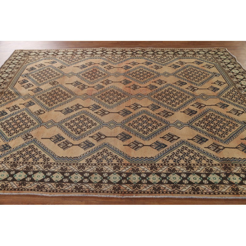 Tapis géométrique 7 x 9