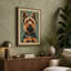 Alert Terrier Rustic - Wrapped Canvas-1891760719-1891760720