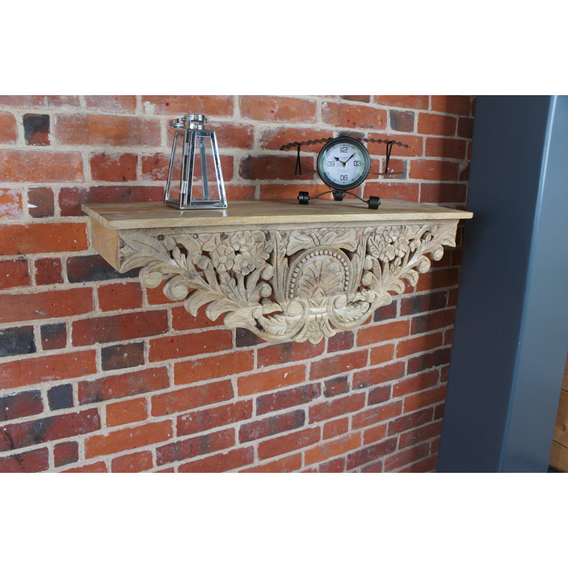 Bauza Mango Solid Wood Floating Shelf