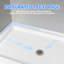 30 po P x 48 po X P 5 1/2 po Base de douche H