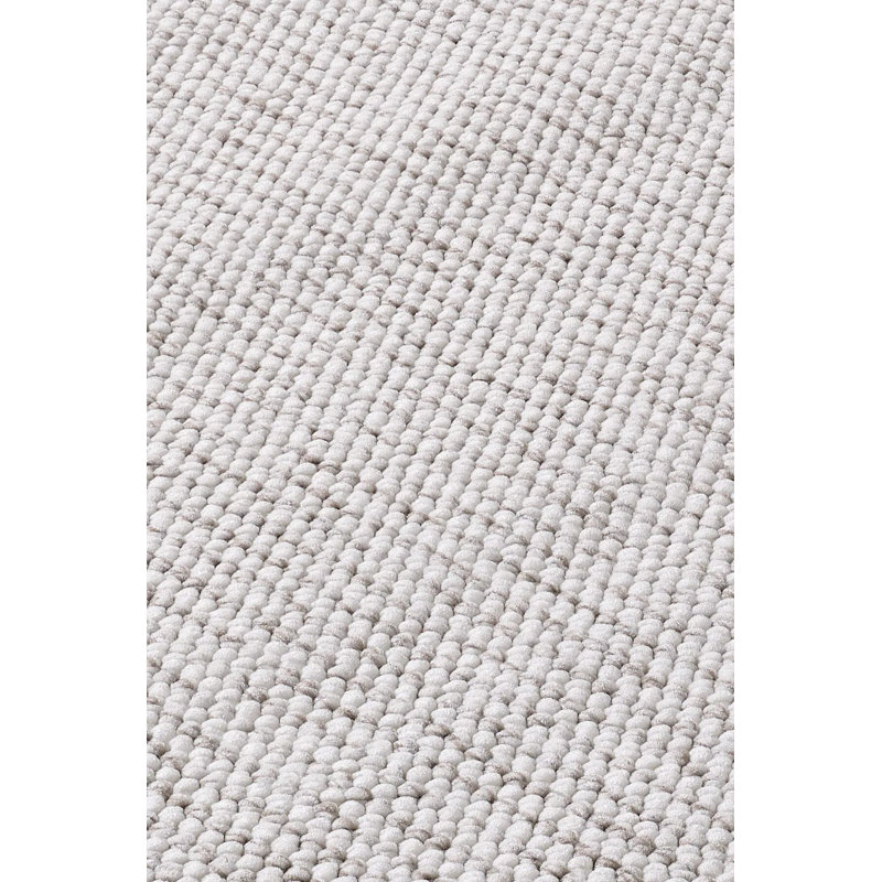 High-Quality Beige Area Rug, 4.0 x 5.0 Feet | 100% Polypropylene, 1600 gr/m² | 0.3-Inch Pile Height, Machine Woven, Non-Slip Dot Underside, Antibacterial | Perfect for Living Room & Bedroom Décor