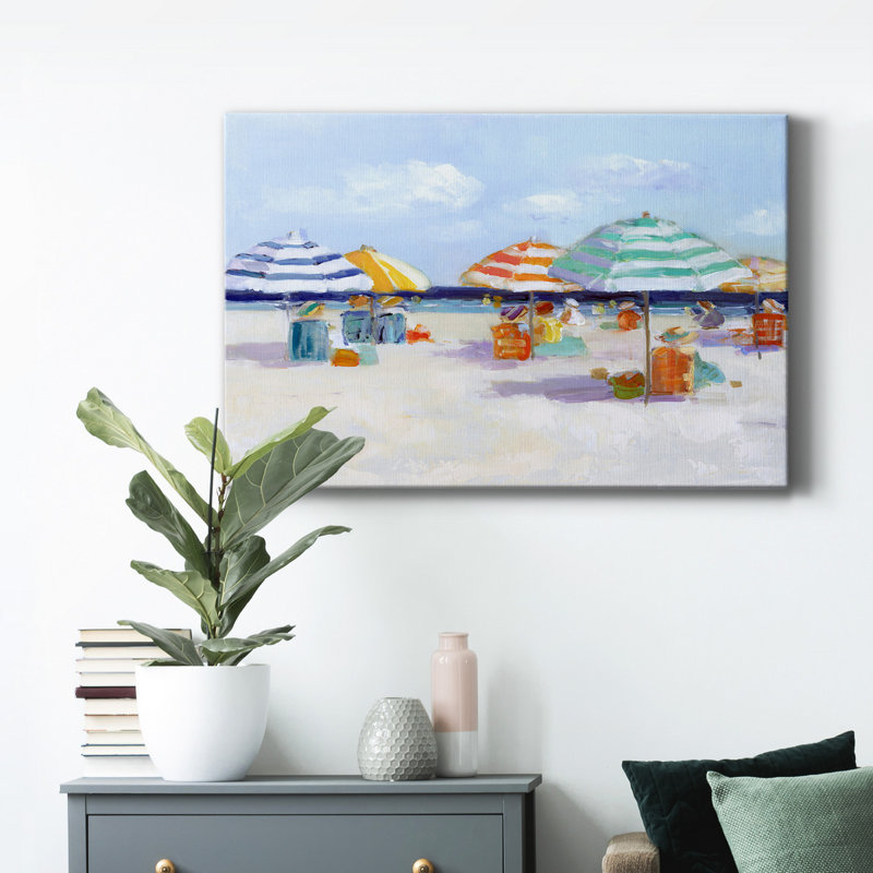 Day Dream Believers I - peinture sur toile tendue, H 48 po x l 32 po x P 1 po