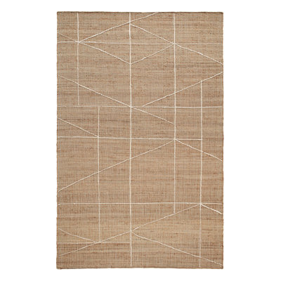 Tapis en jute tissé à la main Judson