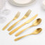 Matte Gold Silverware Set