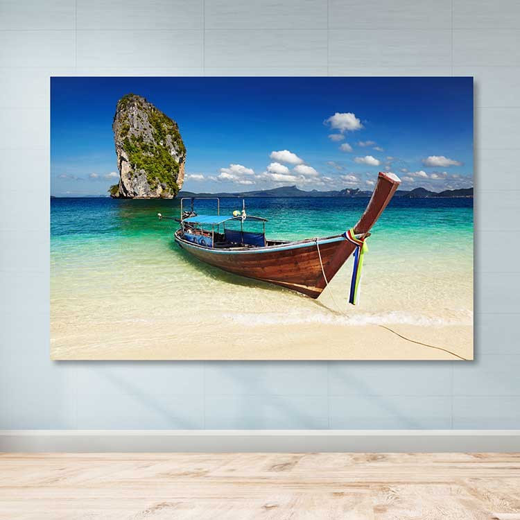 Peinture décorative sur toile