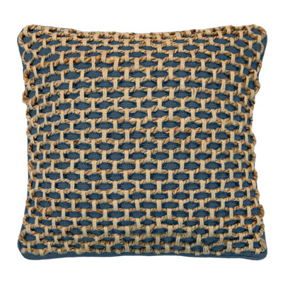 Ablo Textured Cotton Throw Pillow