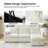 Doulyn 4 Piece Storage Modular Sectional Sofa with Multi-Functional Armrests-101644110