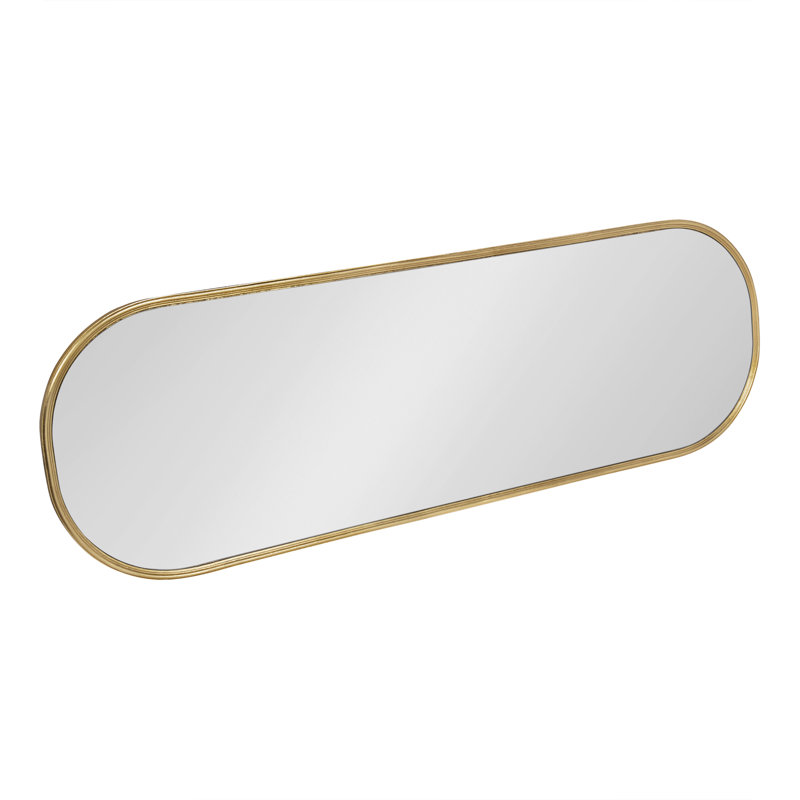 Dashiya Mirror, 16" x 48", Gold