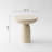 Fiberglass Mushroom-Shaped Accent Table-1995854224