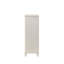 Commode finition perle blanche