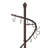 Edmonson Iron 17 - Hook Coat Rack-1015125613
