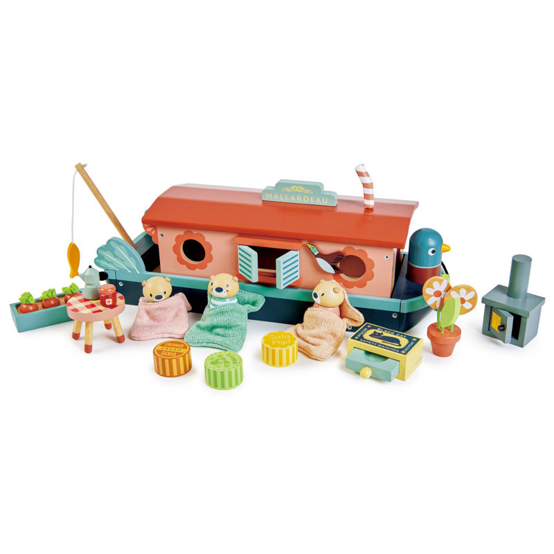 Little Otter Canal Boat Dollhouse