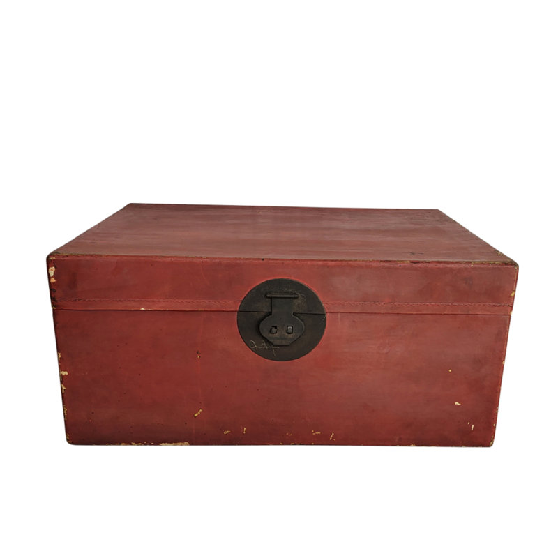 Solid Wood Vintage Trunk