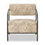 Fenn Chair-Champagne Mongolian Fur