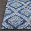 Tapis bleu foncé / gris clair Hillsby-22619748