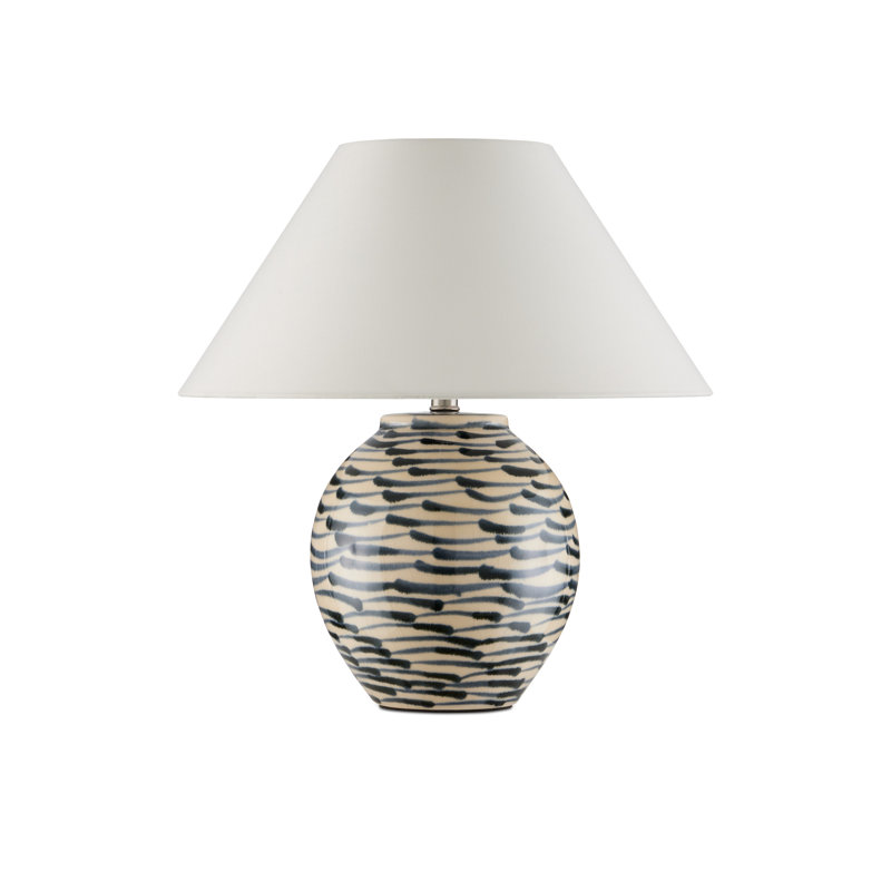 Minnows Blue Table Lamp