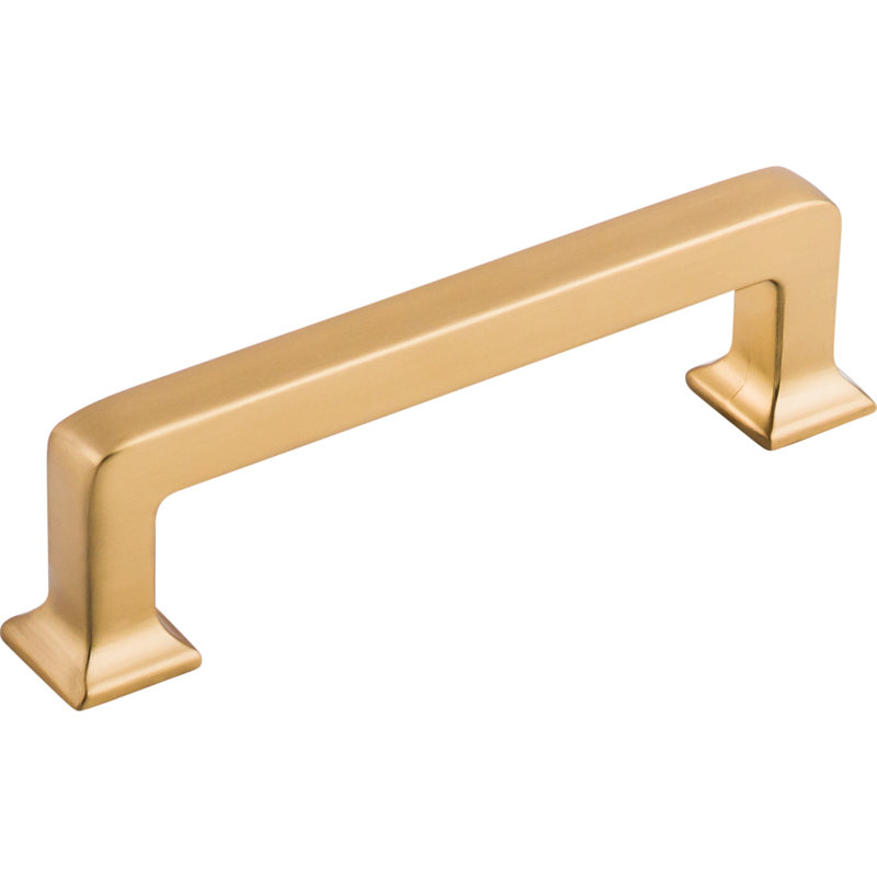 Honey Bronze Polished Cup Handle with Mounting Hardware