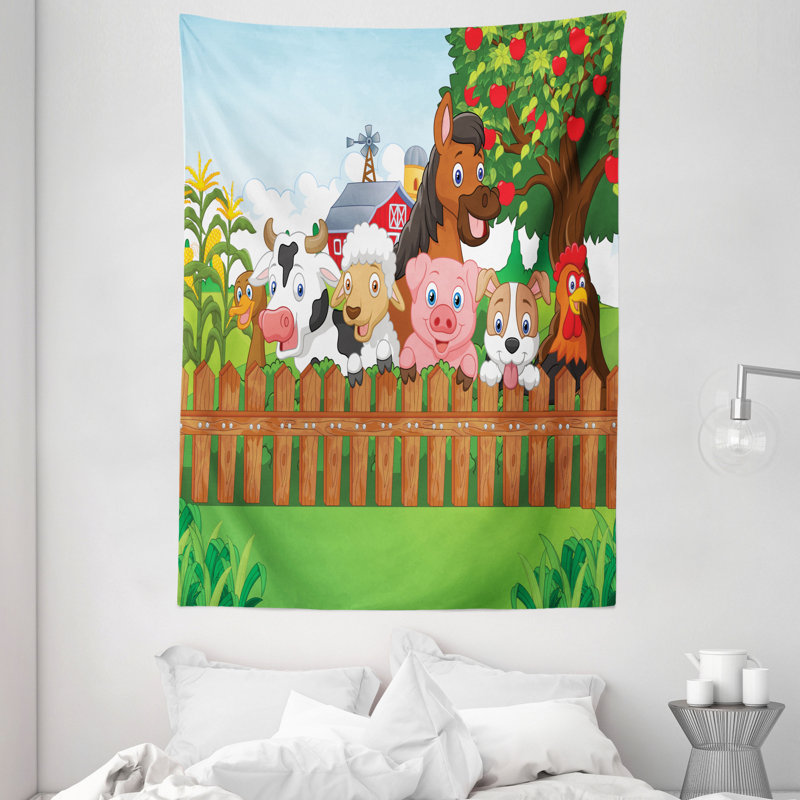Polyester Tapestry, 80" H x 60" W