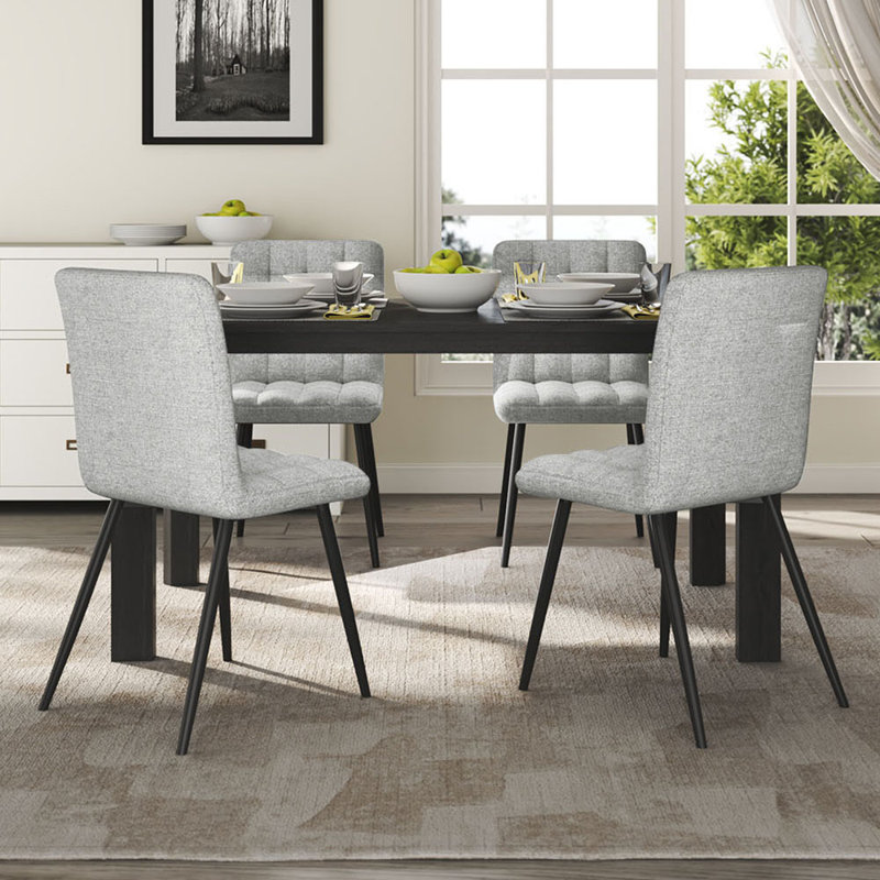 49 cm H Linen Full Back Accent