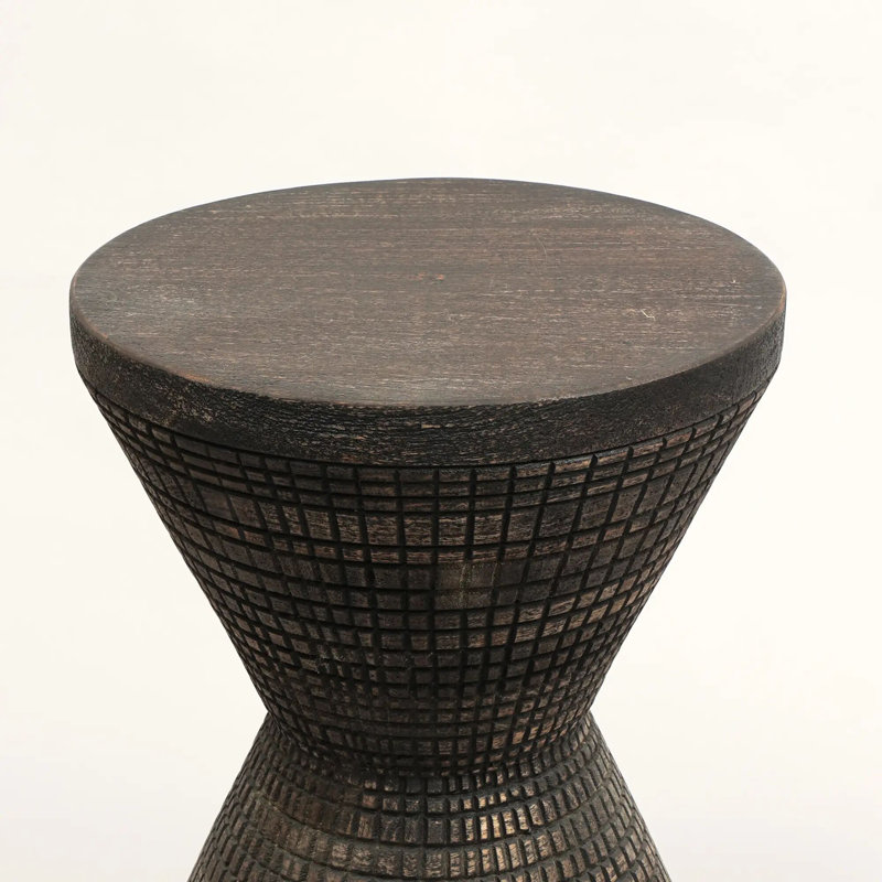 Table de bout décorative en bois