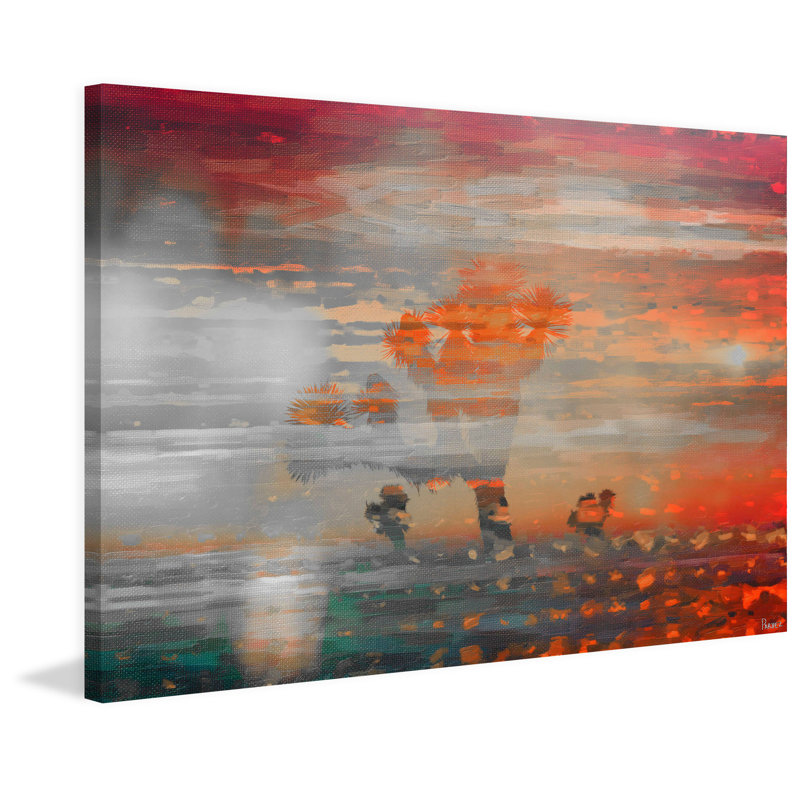 «Coachella Valley», reproduction sur toile tendue, H 24 po x l 36 po x P 1,5 po