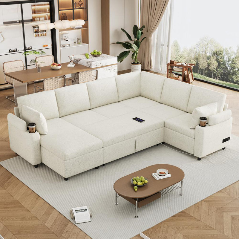109.9" Sectional Sofa
