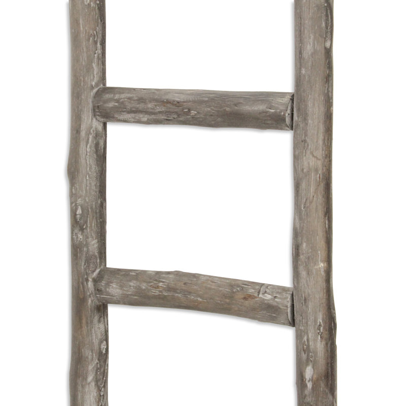 Wooden 6 ft Blanket Ladder