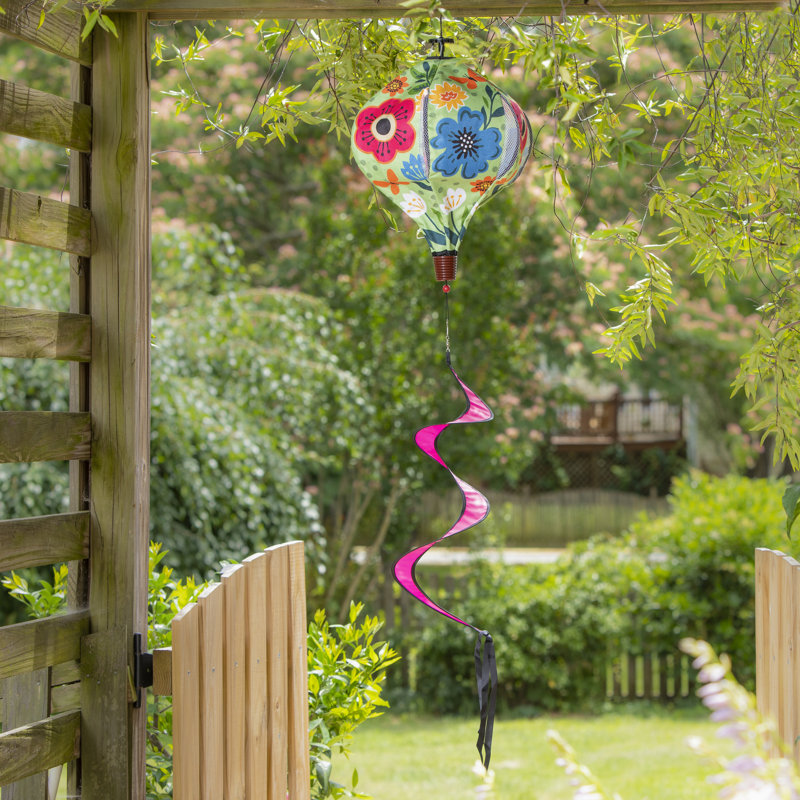 Rouleau ballon en toile de jute Nacala Summer Florals