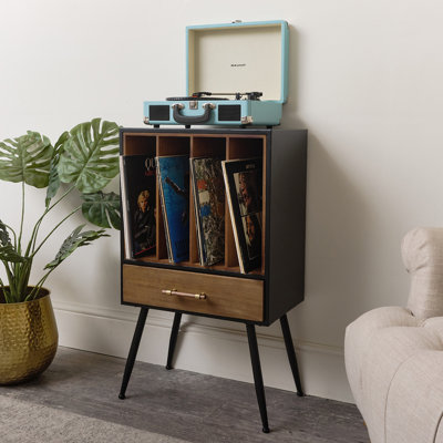 Georgiy Solid Wood 86 cm H Media Shelves