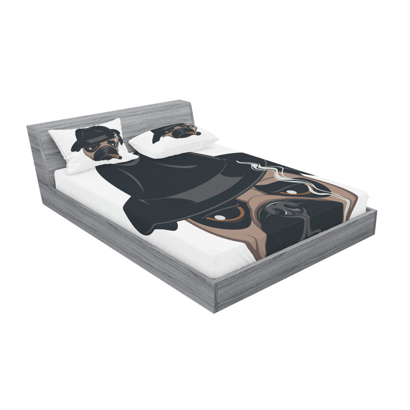 Microfiber Sheet Set, Full Sheet Set with Fitted Sheet