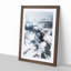 Snow Covered Mountain Range - Picture Frame Art Prints-55618570-55618573