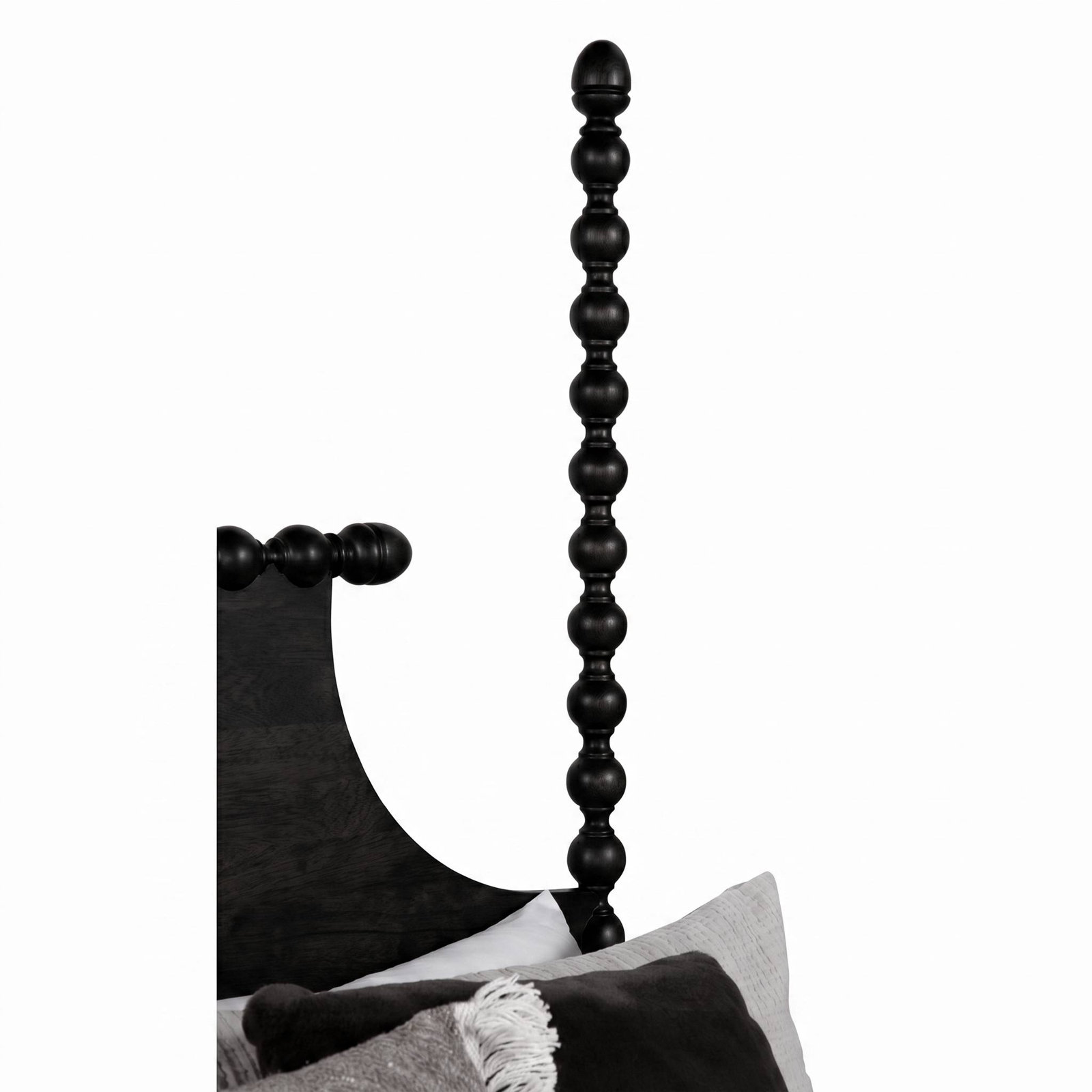 Mary Bed, King, Black