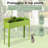 Ilah Metal Elevated Planter