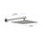 10 Inch Wall Mount Rainfall Square Shower Head-124899975